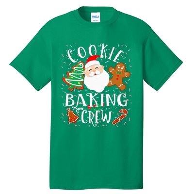 Christmas Cookie Baking Crew Cookie Crew Family Christmas Tall T-Shirt