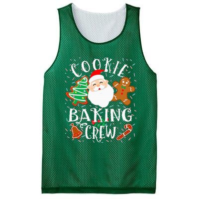 Christmas Cookie Baking Crew Cookie Crew Family Christmas Mesh Reversible Basketball Jersey Tank