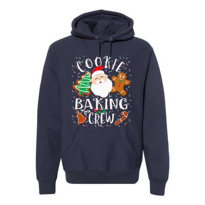 Christmas Cookie Baking Crew Cookie Crew Family Christmas Premium Hoodie