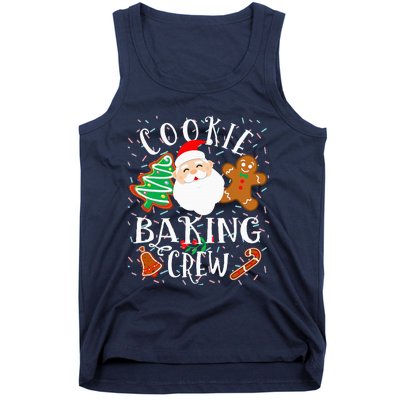 Christmas Cookie Baking Crew Cookie Crew Family Christmas Tank Top