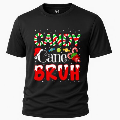Candy Cane Bruh Christmas Love Candy Performance Shirt