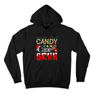 Candy Cane Bruh Christmas Love Candy Hoodie