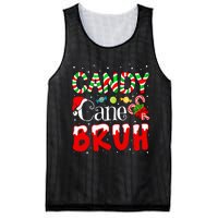 Candy Cane Bruh Christmas Love Candy Mesh Reversible Basketball Jersey Tank