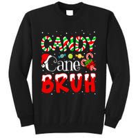 Candy Cane Bruh Christmas Love Candy Tall Sweatshirt