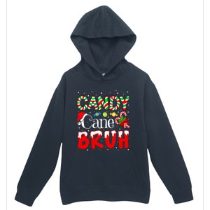 Candy Cane Bruh Christmas Love Candy Urban Pullover Hoodie