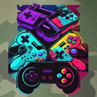 Console Control Black Gaming Legacy Tie Dye Trucker Hat