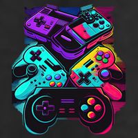 Console Control Black Gaming Garment-Dyed Fleece Hoodie