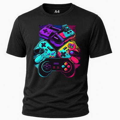 Console Control Black Gaming Performance Shirt
