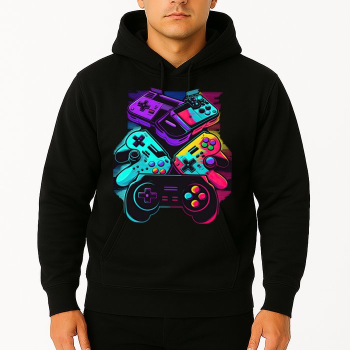 Console Control Black Gaming Hoodie