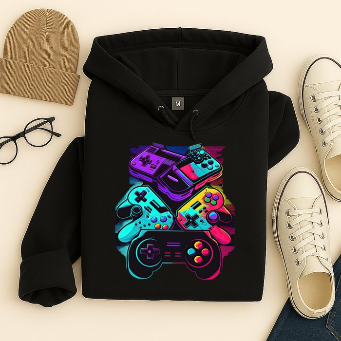 Console Control Black Gaming Hoodie