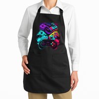 Console Control Black Gaming Apron