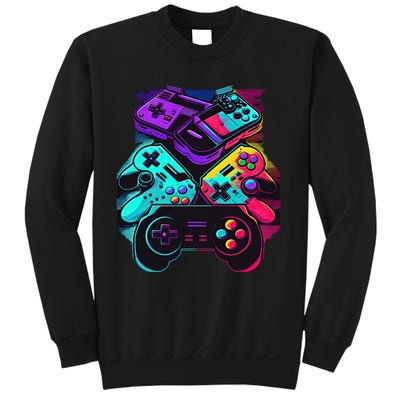 Console Control Black Gaming Sweatshirt