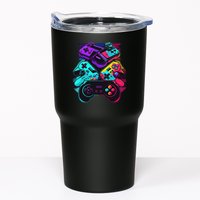 Console Control Black Gaming Tumbler