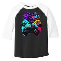 Console Control Black Gaming Toddler Fine Jersey T-Shirt