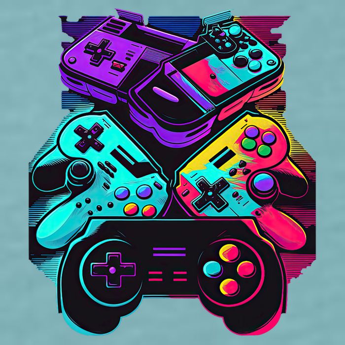 Console Control Black Gaming Sueded Cloud Jersey T-Shirt