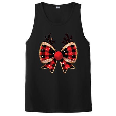 Christmas Coquette Bow PosiCharge Competitor Tank