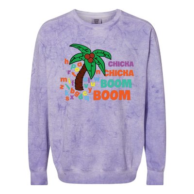 Chicka Chicka Boom Boom Tree Alphabet Adventures Colorblast Crewneck Sweatshirt