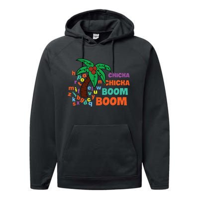 Chicka Chicka Boom Boom Tree Alphabet Adventures Performance Fleece Hoodie