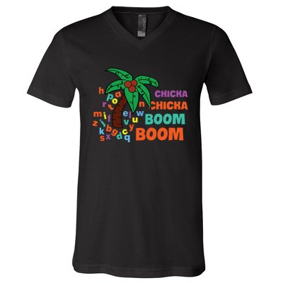 Chicka Chicka Boom Boom Tree Alphabet Adventures V-Neck T-Shirt