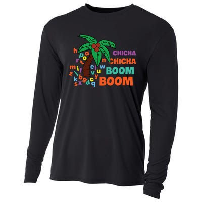 Chicka Chicka Boom Boom Tree Alphabet Adventures Cooling Performance Long Sleeve Crew