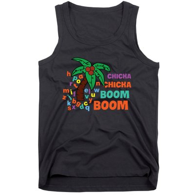 Chicka Chicka Boom Boom Tree Alphabet Adventures Tank Top