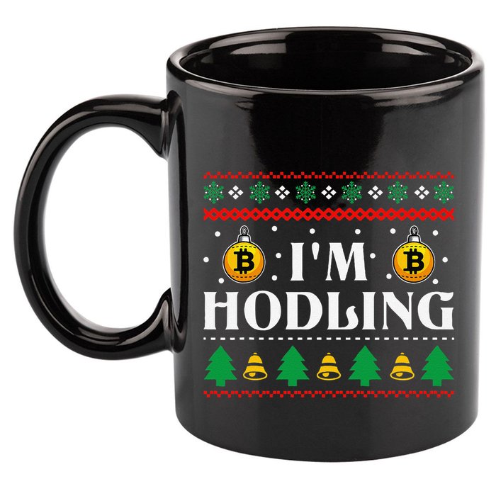 Crypto Currency Bitcoin Christmas Btc Lover Cryptocurrency 11oz C Handle Ceramic Mug