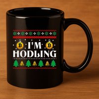 Crypto Currency Bitcoin Christmas Btc Lover Cryptocurrency 11oz C Handle Ceramic Mug