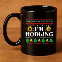 Crypto Currency Bitcoin Christmas Btc Lover Cryptocurrency 11oz C Handle Ceramic Mug