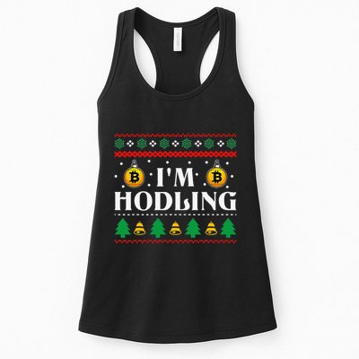 Crypto Currency Bitcoin Christmas Btc Lover Cryptocurrency Womens Tank Top