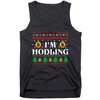 Crypto Currency Bitcoin Christmas Btc Lover Cryptocurrency Tank Top