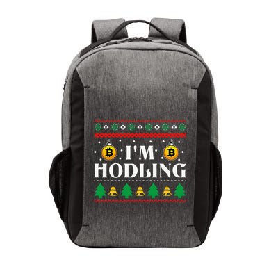 Crypto Currency Bitcoin Christmas Btc Lover Cryptocurrency Vector Backpack