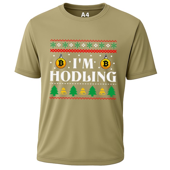 Crypto Currency Bitcoin Christmas Btc Lover Cryptocurrency Performance Shirt