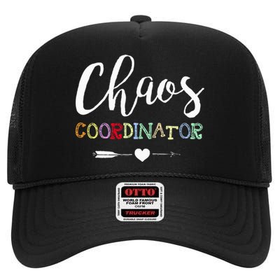 Chaos Coordinator High Crown Mesh Back Trucker Hat