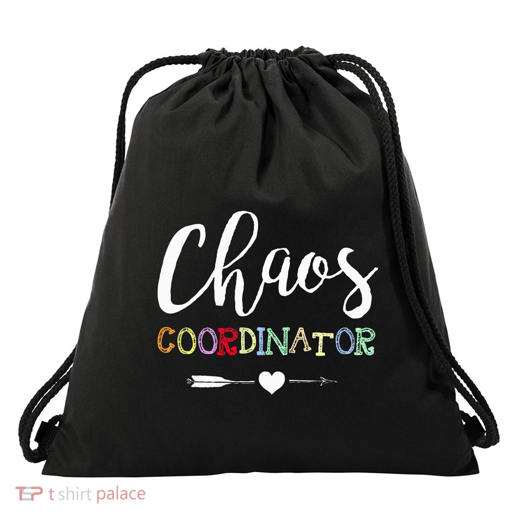 Chaos Coordinator Drawstring Bag