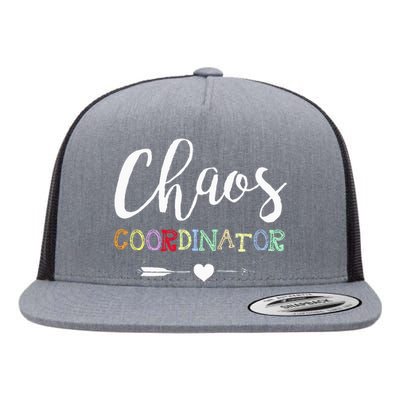 Chaos Coordinator Flat Bill Trucker Hat