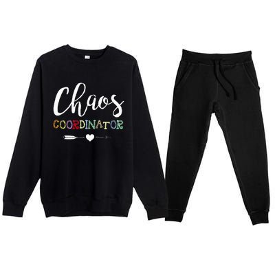 Chaos Coordinator Premium Crewneck Sweatsuit Set