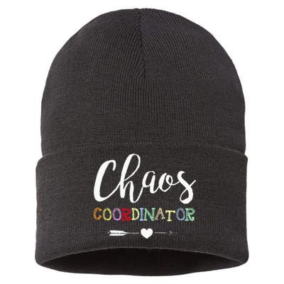 Chaos Coordinator Sustainable Knit Beanie