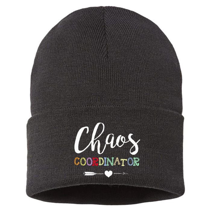 Chaos Coordinator Sustainable Knit Beanie