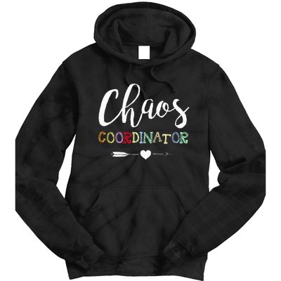 Chaos Coordinator Tie Dye Hoodie