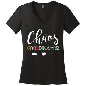 Chaos Coordinator Women's V-Neck T-Shirt