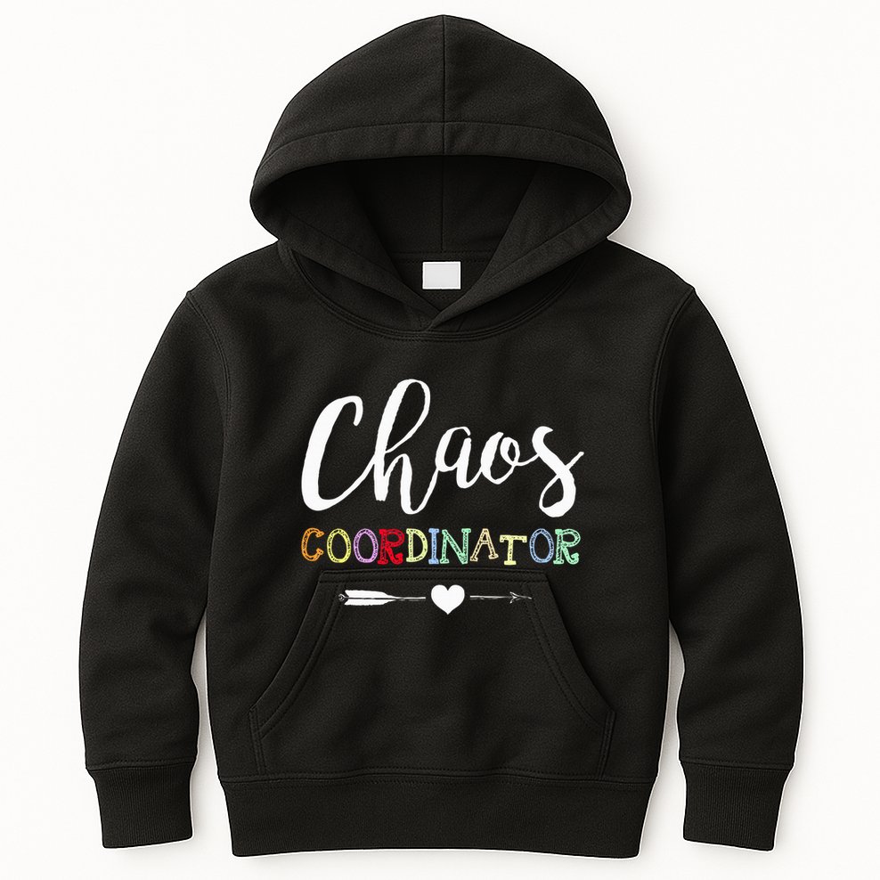 Chaos Coordinator Kids Hoodie