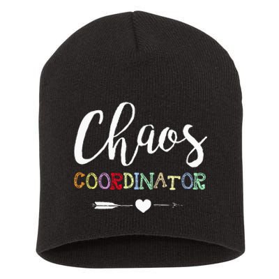 Chaos Coordinator Short Acrylic Beanie