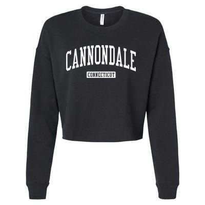 Cannondale Connecticut Ct Vintage Athletic Sports Cropped Pullover Crew