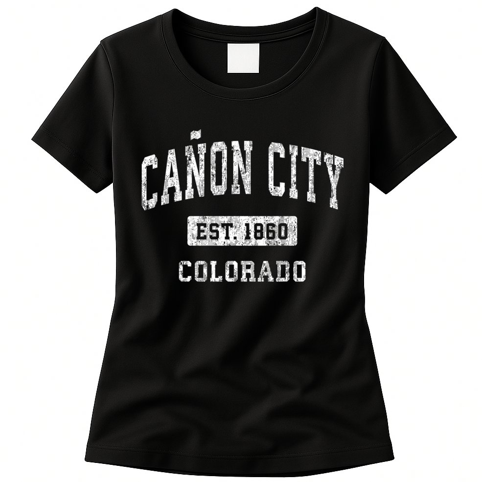 Canon City Colorado Co Vintage Sports Womens T-Shirt