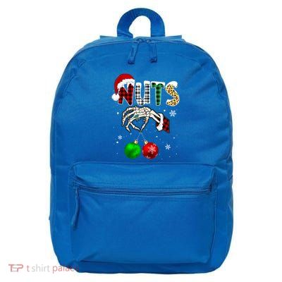 Chestnuts Christmas Chest Nuts Xmas Couple Matching Costume Gift 16 in Basic Backpack