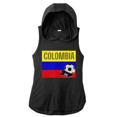 Colombia Copa Ladies PosiCharge Tri-Blend Wicking Draft Hoodie Tank