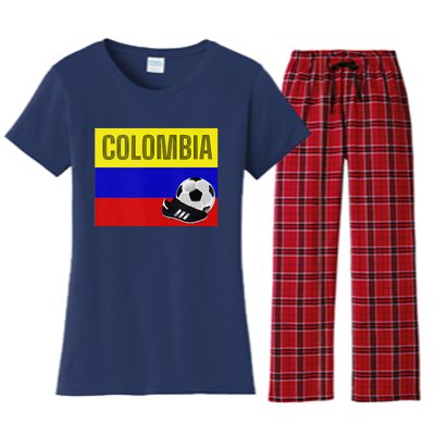 Colombia Copa Women's Flannel Pajama Set