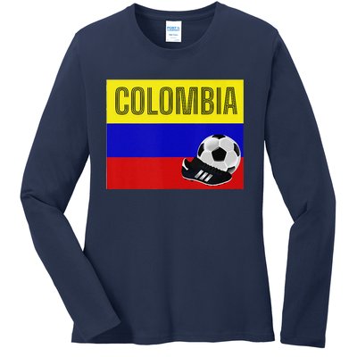 Colombia Copa Ladies Long Sleeve Shirt