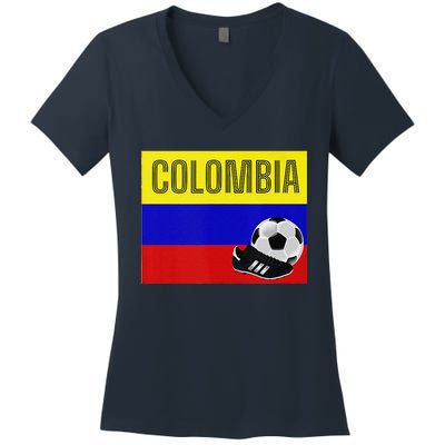 Colombia Copa Women's V-Neck T-Shirt