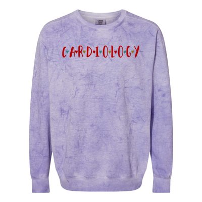 Cardiologist Cardiology Cardiologists Heart Surgeon Gift Colorblast Crewneck Sweatshirt